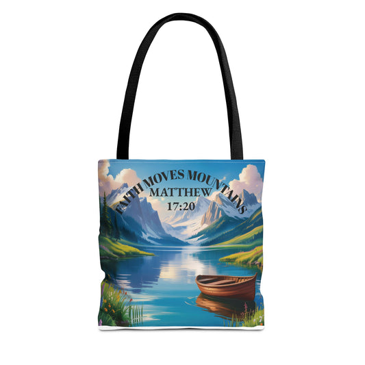 Inspirational Tote Bag for Faith, Bible Verses, Motivational Gifts, Beach Bag, Everyday Use