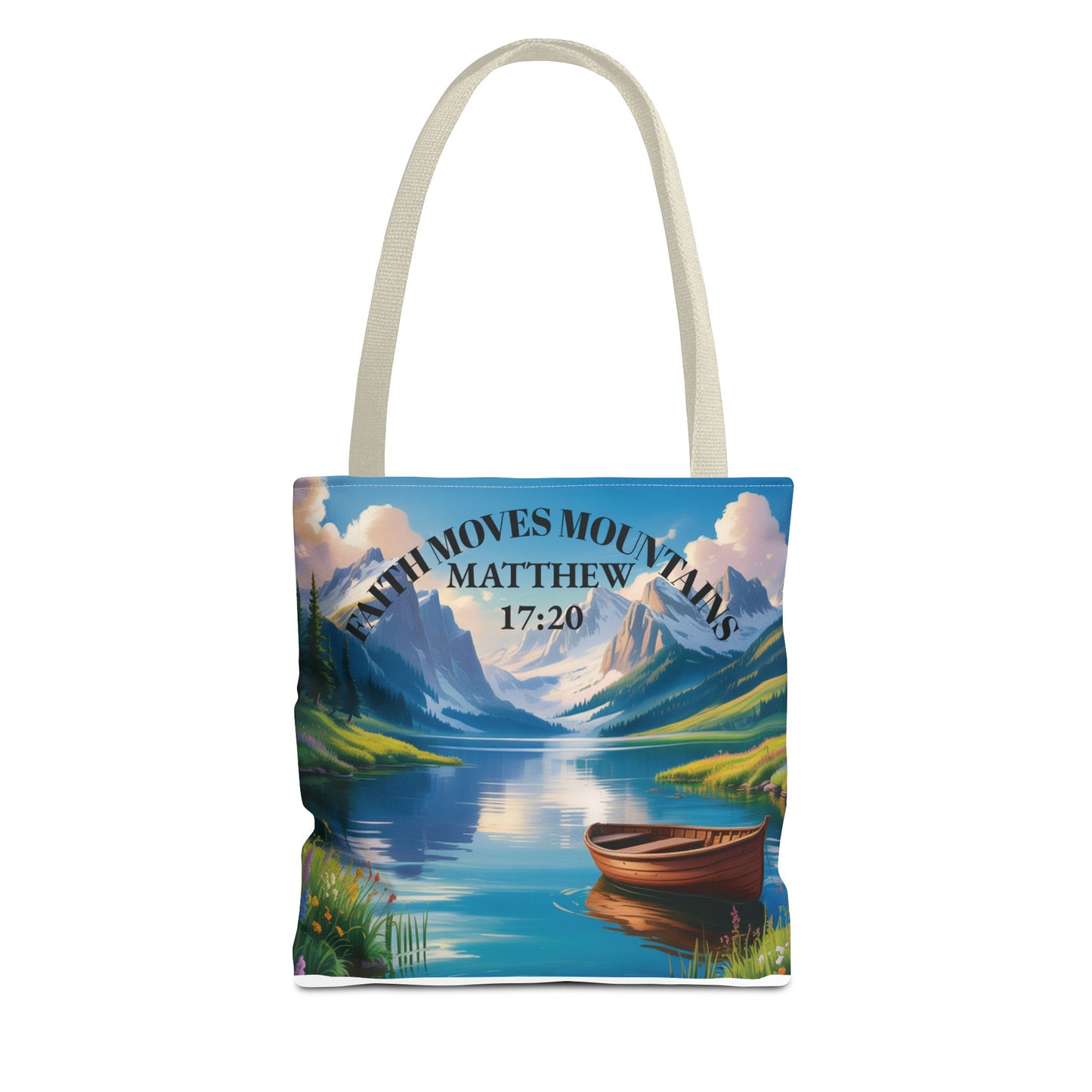 Inspirational Tote Bag for Faith, Bible Verses, Motivational Gifts, Beach Bag, Everyday Use