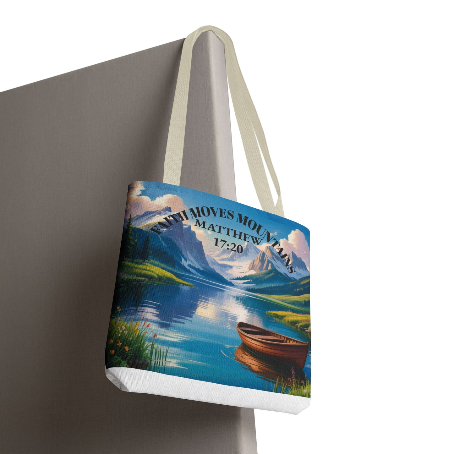 Inspirational Tote Bag for Faith, Bible Verses, Motivational Gifts, Beach Bag, Everyday Use
